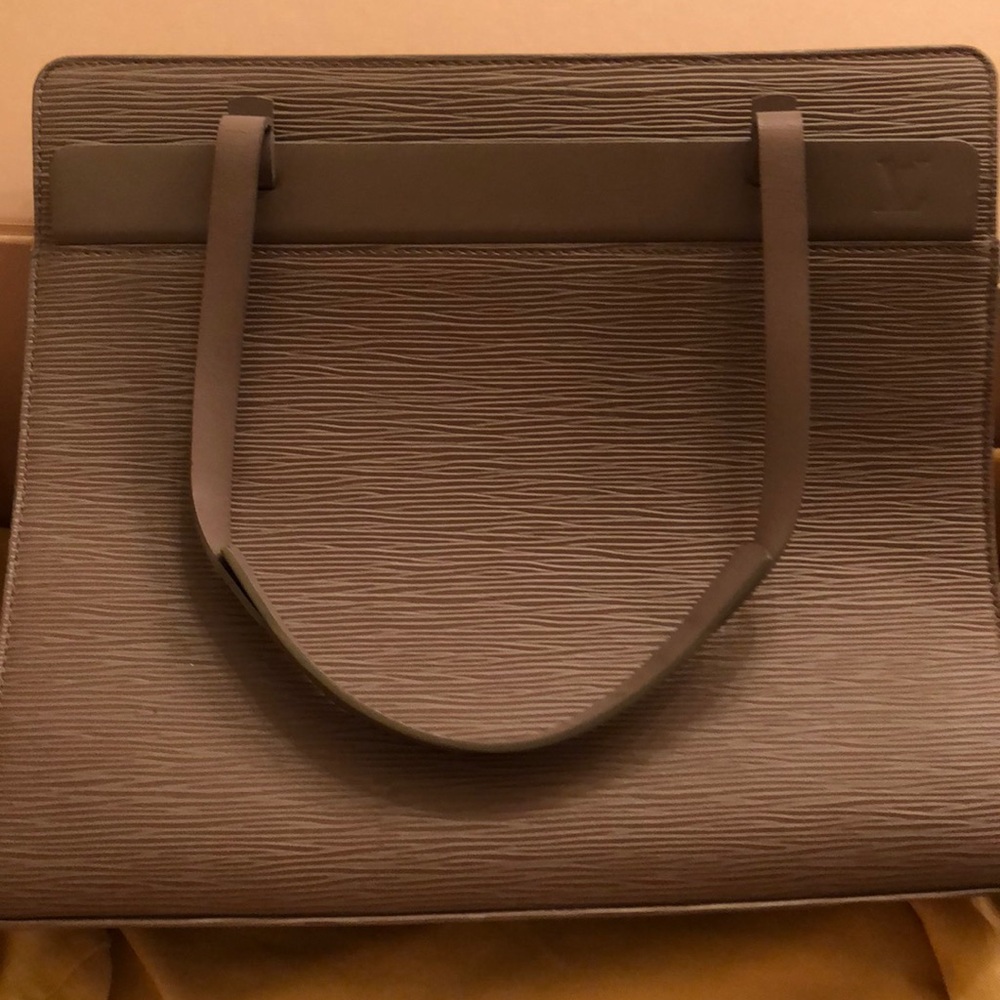 Louis Vuitton Epi Croisette Gray Lavender